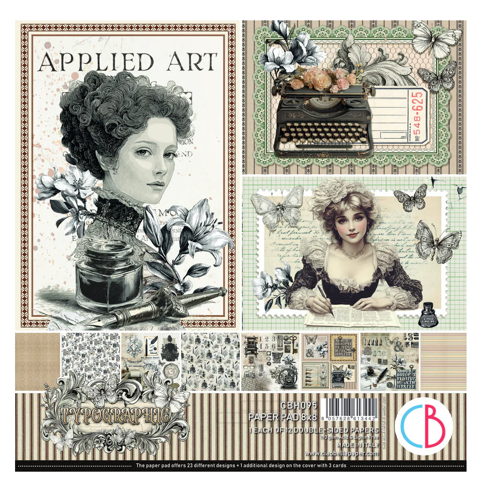 Ciao Bella – Typographic – Paper Pad 8×8 inch