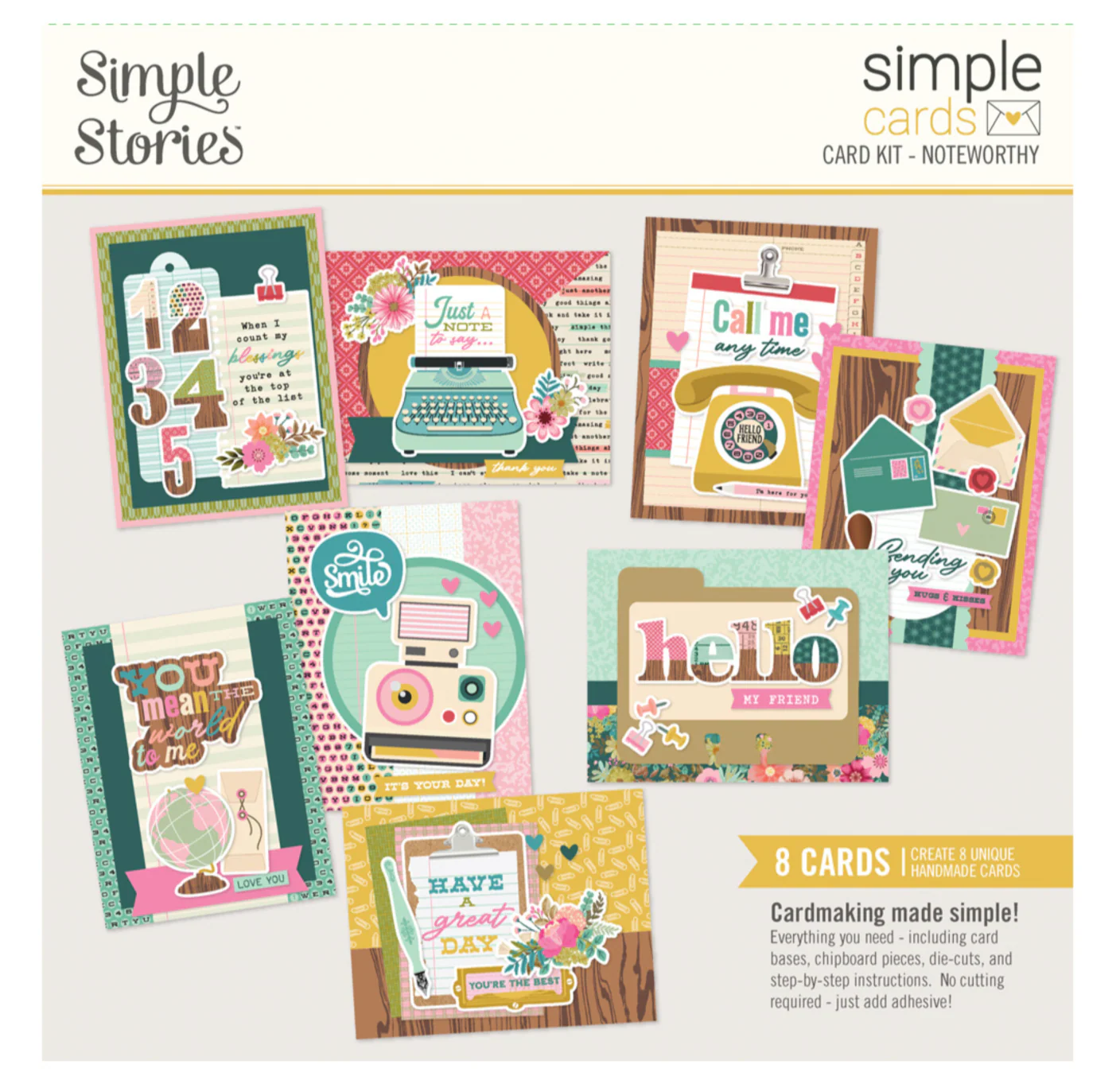 Simple Stories – Noteworthy Simple Card Kit