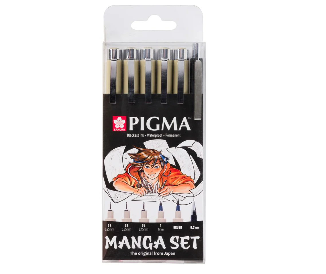 Pigma – Manga Set