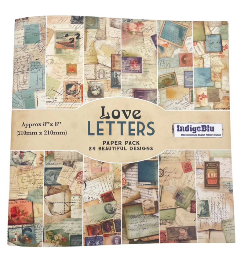 IndigoBlu – Love Letters 8×8 inch paper book