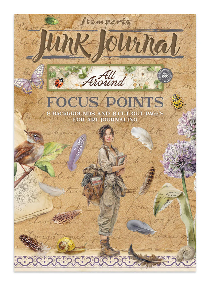Stamperia – All Around – Junk Journal A5 Focus Points