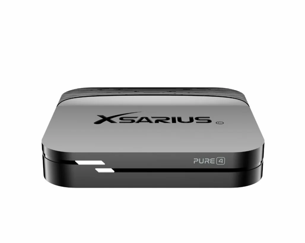 Xsarius Pure 4 Streaming Box 4K UHD – Zwart