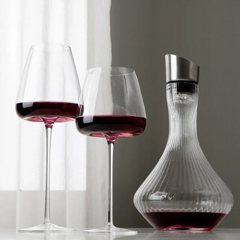 Sets van 2, 4 & 6 Handgemaakte Kristallen Wijn- en Champagneglazen – 4 Maten