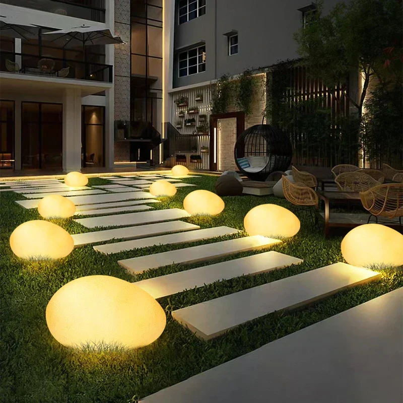 Sfeervolle Draadloze Tuinlamp – LumaStone