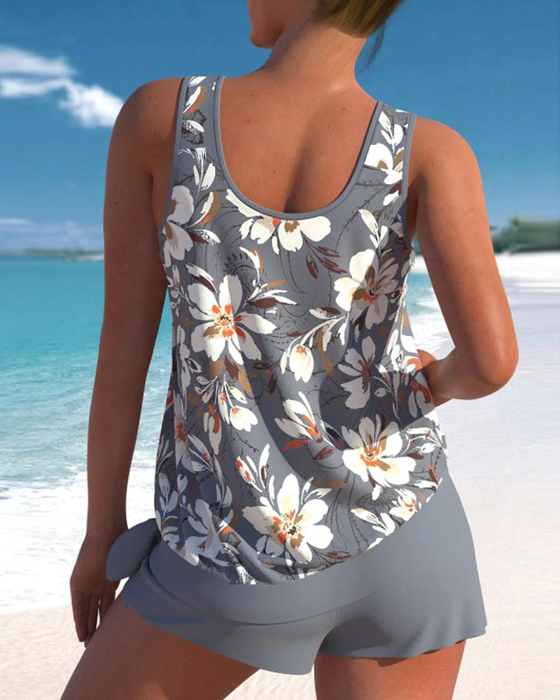 ZomerVela Tweedelige Tankini voor Dames met Comfortpasvorm - Afbeelding 3