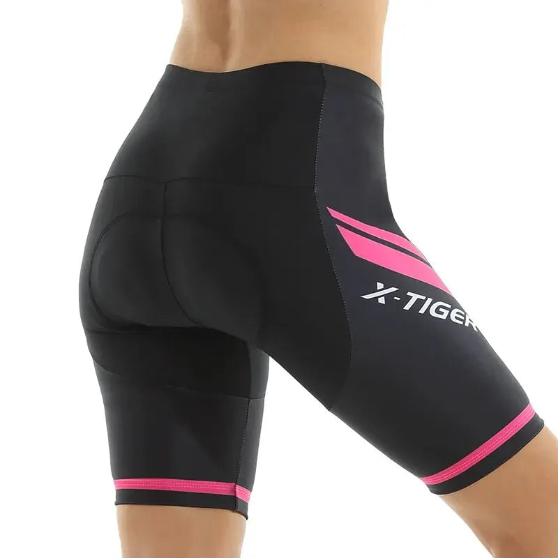 Dames Fietsbroek met 3D Gel Zitkussen en Ademend Materiaal - Afbeelding 2