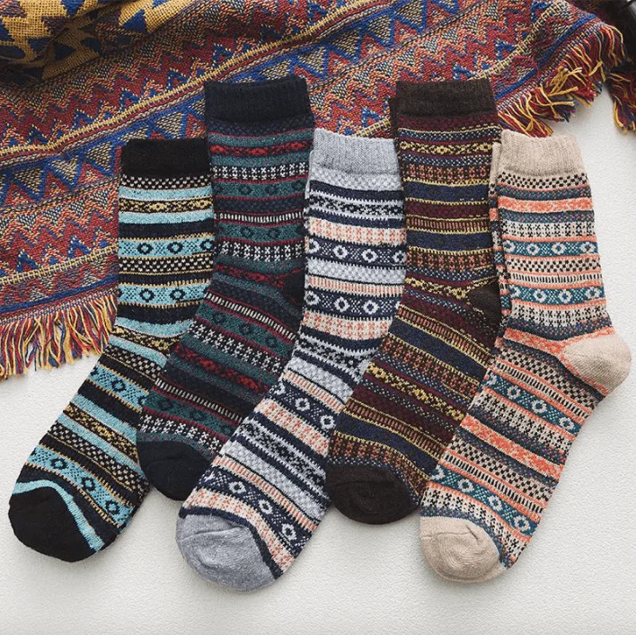 Noordwarm Winter Sokken van Wolmix voor Dagelijks Comfort