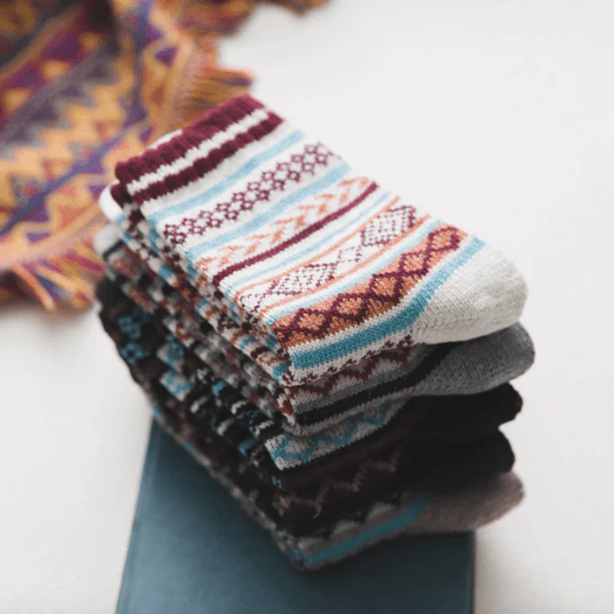 Noordwarm Winter Sokken van Wolmix voor Dagelijks Comfort - Afbeelding 3
