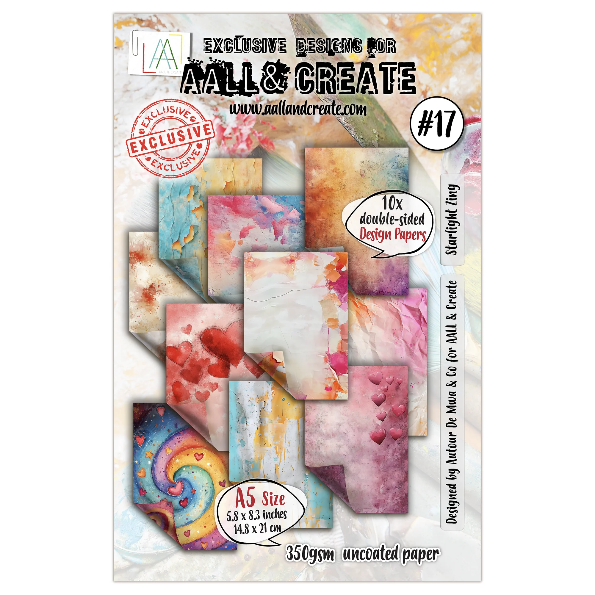 AALL and create paperset A5 Starlight Zing
