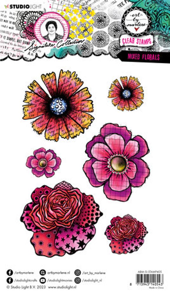 Art by Marlene – Clear stamps Mixed Florals