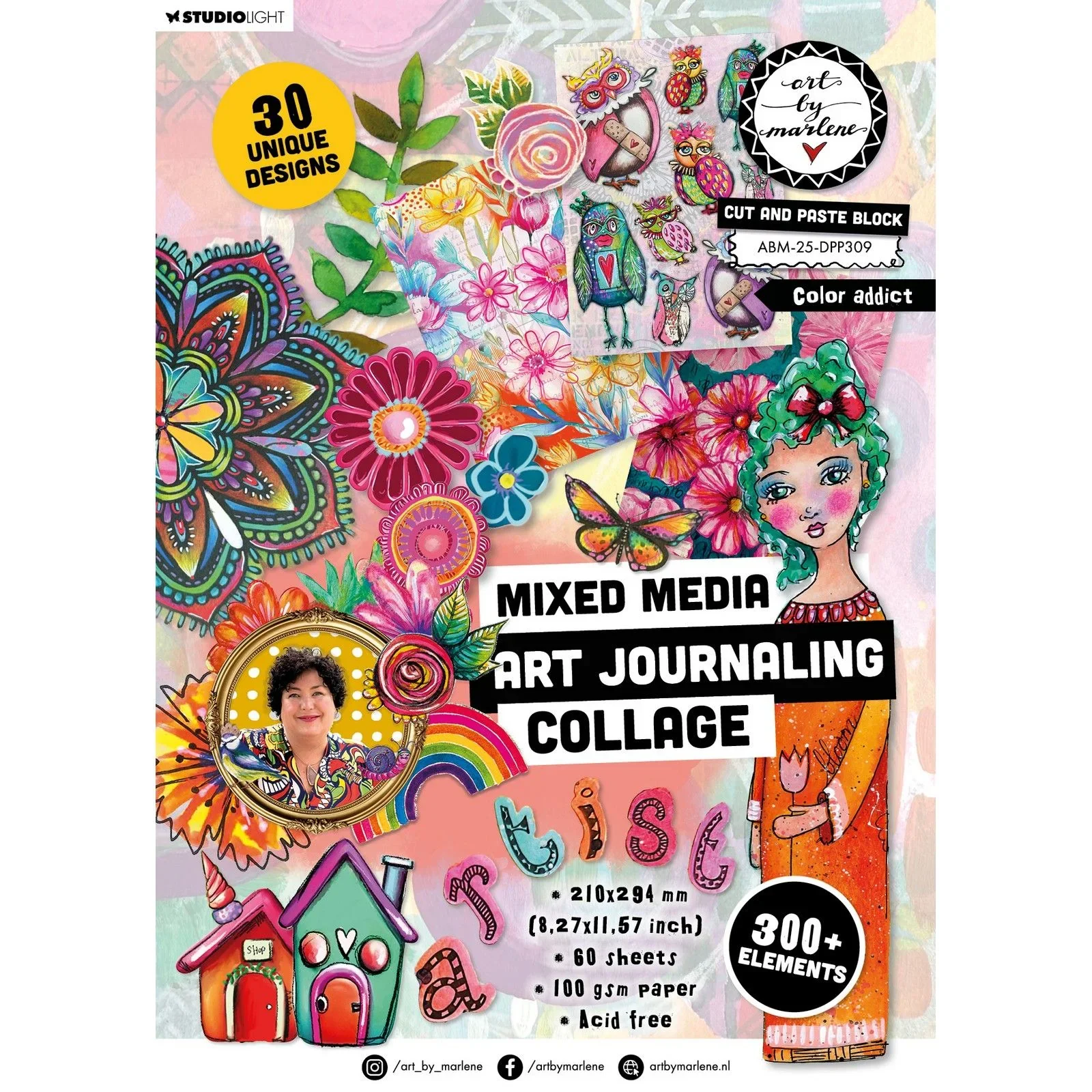 Art By Marlene – Cut and paste blocks color addicts