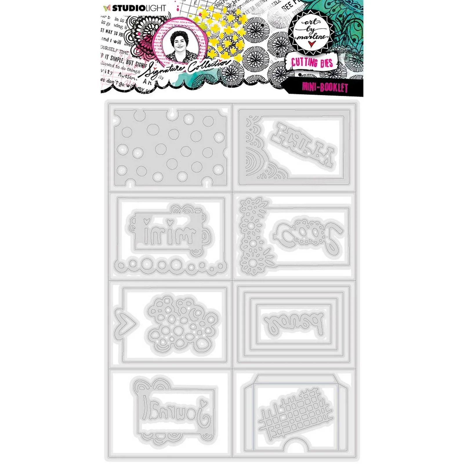 Art by Marlene – Die mini booklet