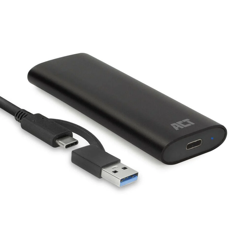 ACT AC1615 USB-C M.2 NVMe PCIe SSD Behuizing