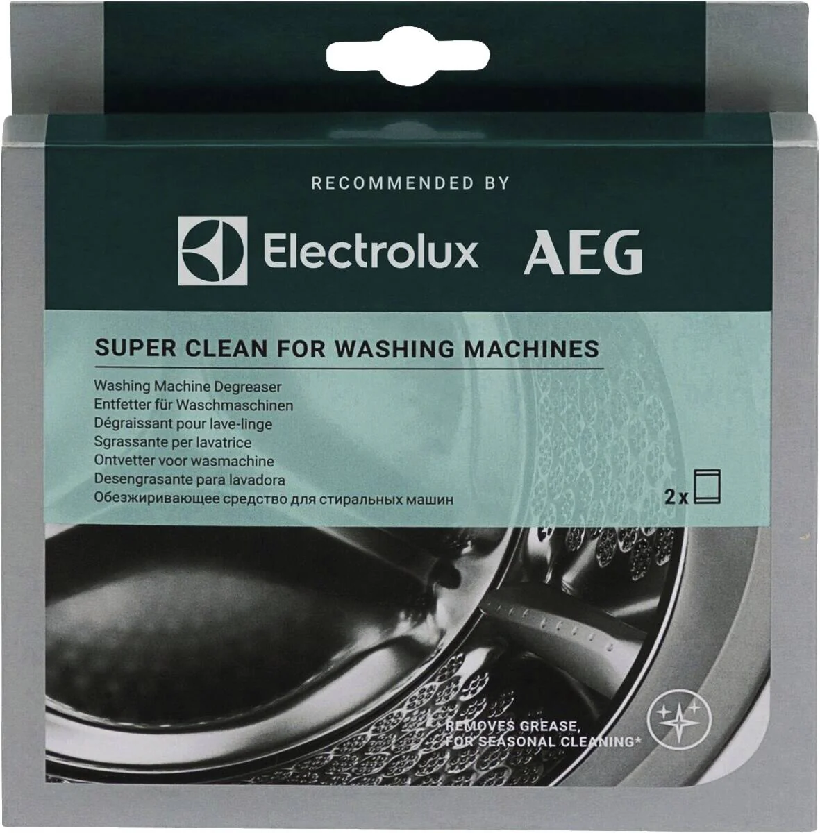 AEG M2WCP051 Super Clean Wasmachine Ontvetter