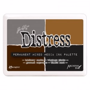 Ranger –  Distress – Permanent Mixed Media Ink Palette