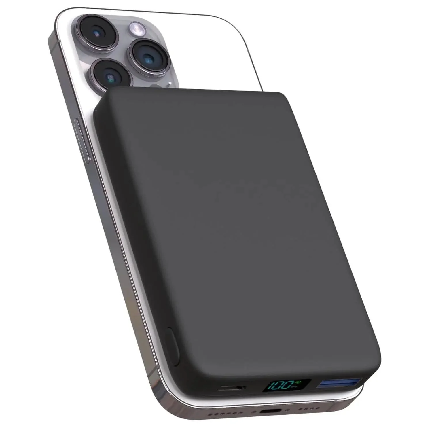 Magnetische Draadloze Powerbank – Compact en Krachtig voor Smartphones