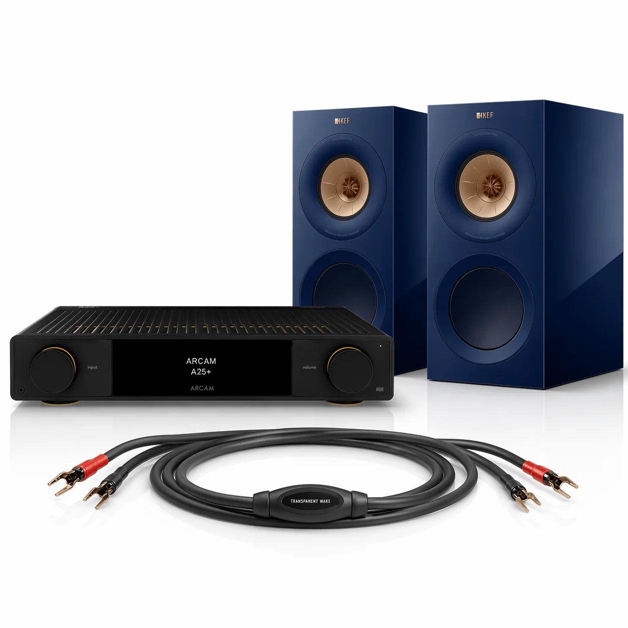 Arcam A25+ KEF R3 Meta  (Stereo Muziek Set)