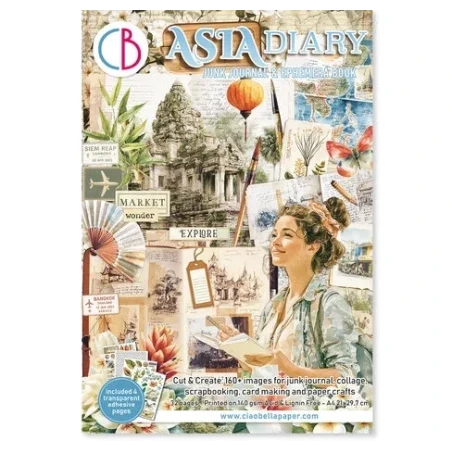 Ciao Bella – Asia Diary – Junk Journal & Ephemera Book