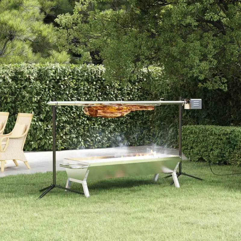 Automatische roestvrij staal barbecue met elektrische motor voor erg heet grillen