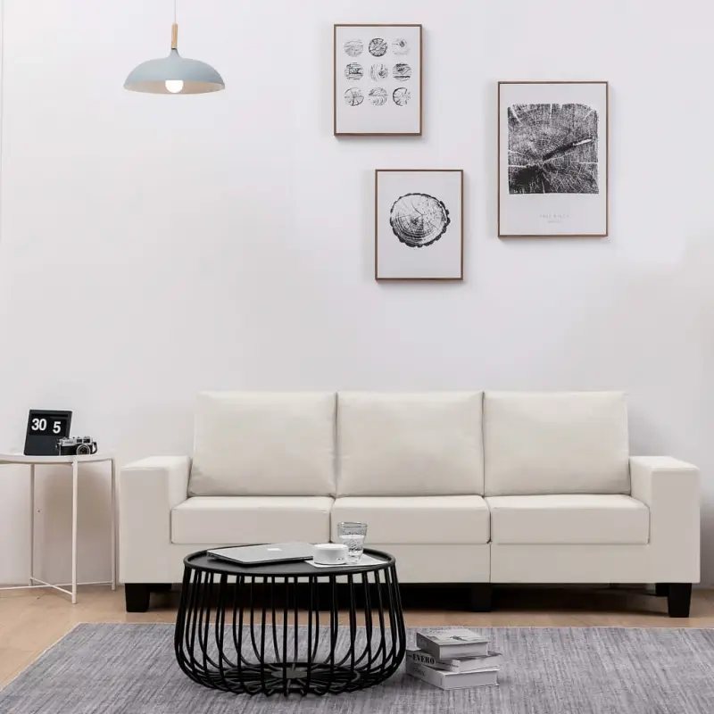 Banken met kunststof poten voor een moderne woonkamer