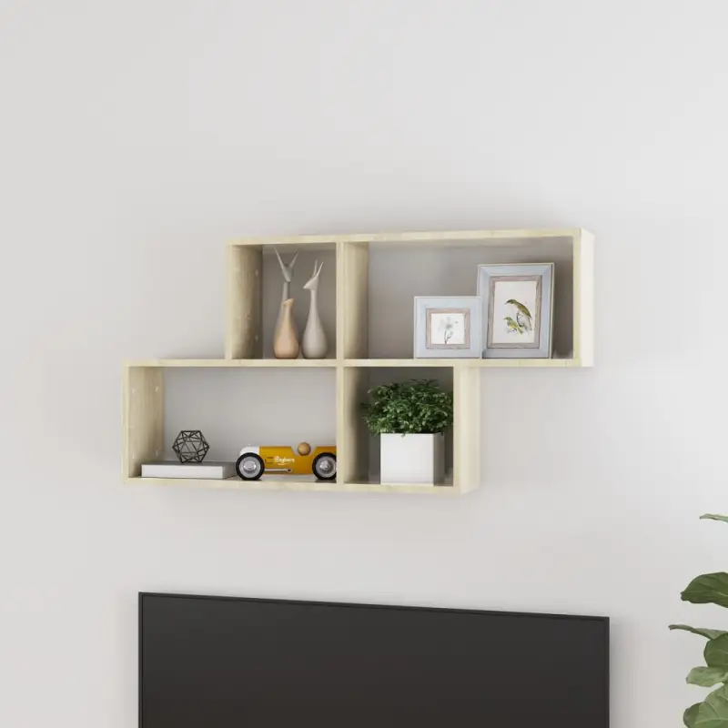 Bewerkt hout wandplank met stevig en stijlvol design voor elke ruimte