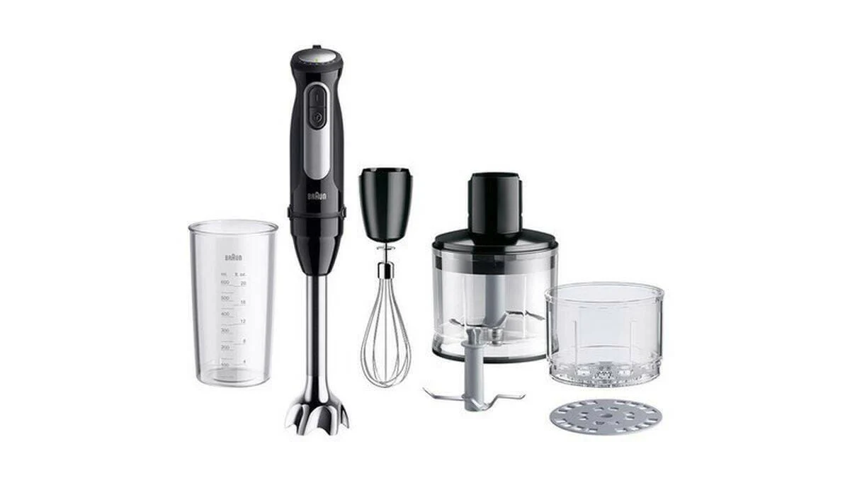 Braun MQ 55254M zwart-RVS