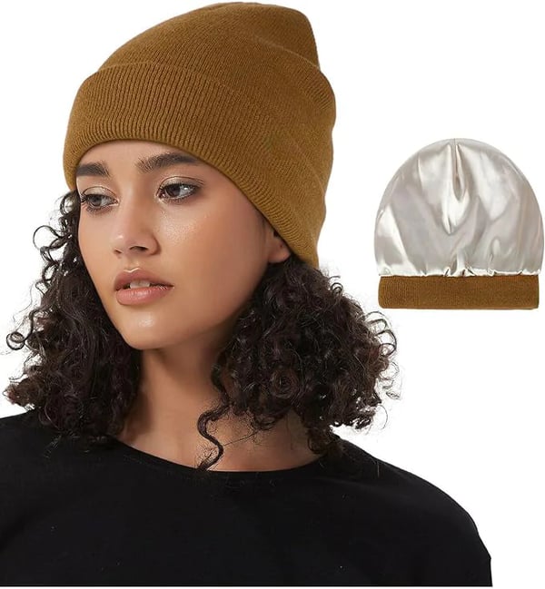 Noor Zijde Wintermuts – Wol & Zijde – Anti-Frizz Haarbescherming