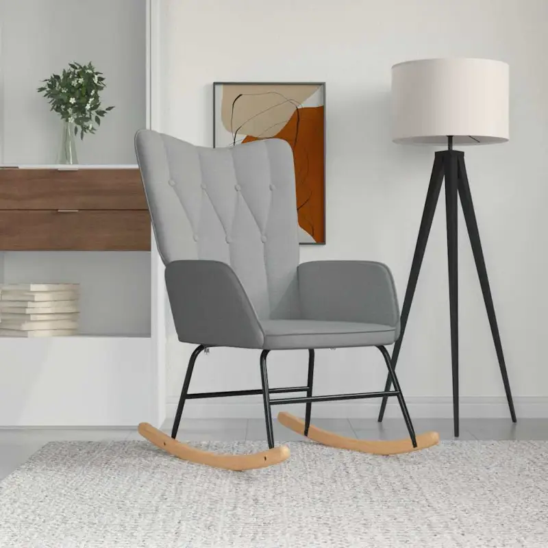 Chique en elegante schommelstoel met modern ontwerp