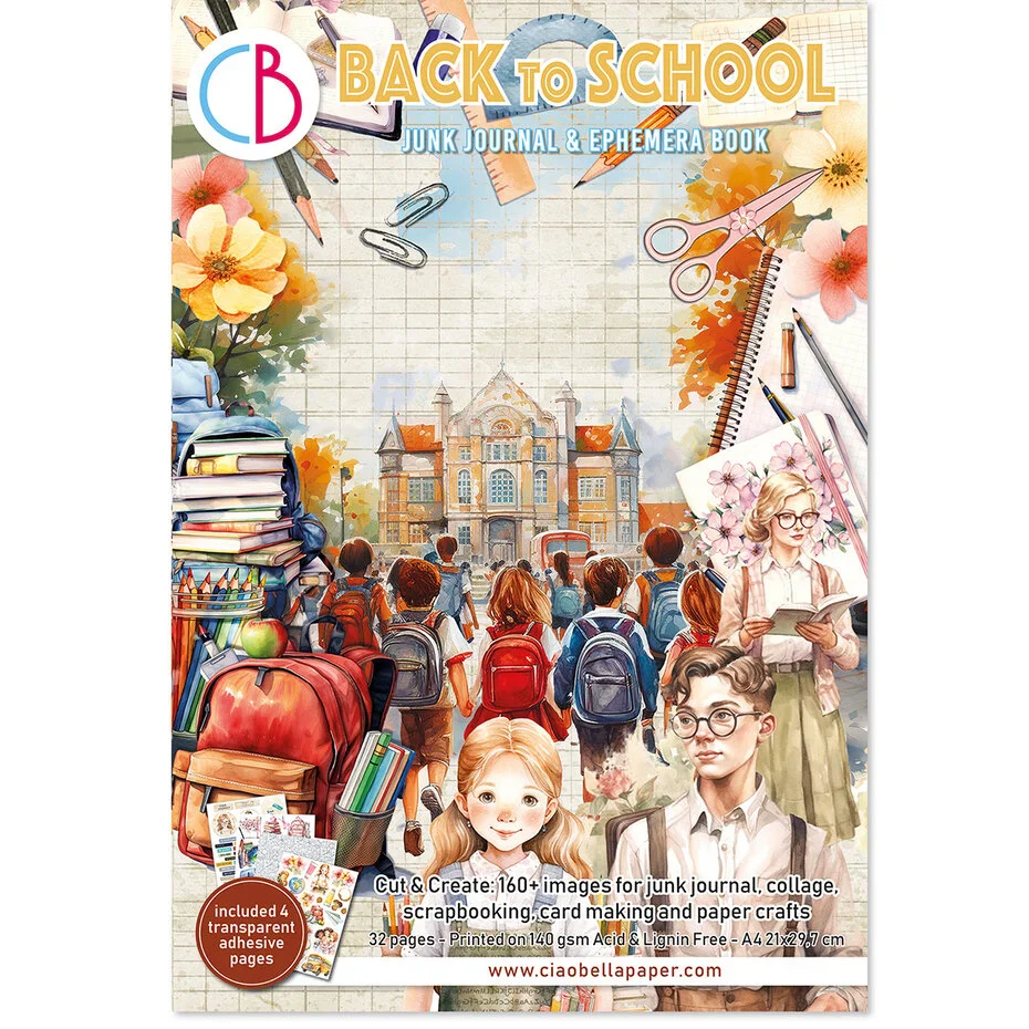 Ciao Bella – Back to School – Junk journal