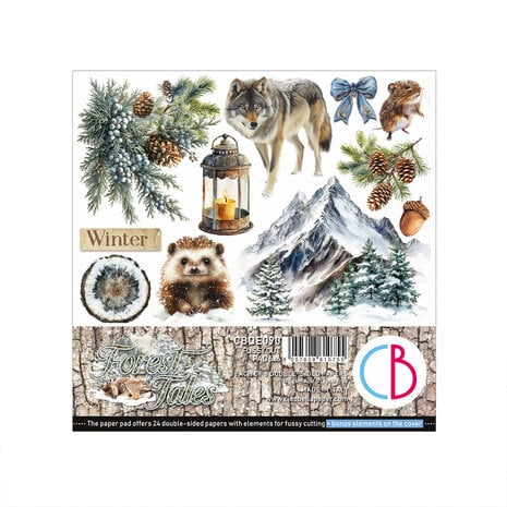 Ciao Bella – Forest Tales – Fussy cut pad