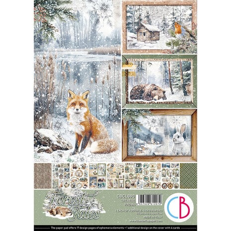 Ciao Bella – Forest Tales –  A4 creative pad