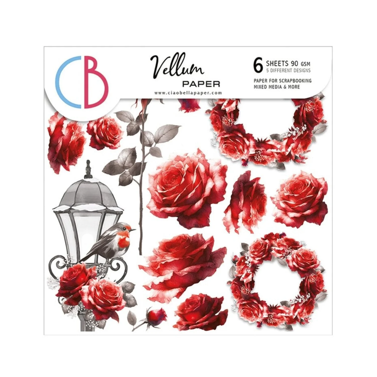 Ciao Bella – Paris Je t’Aime vellum papers