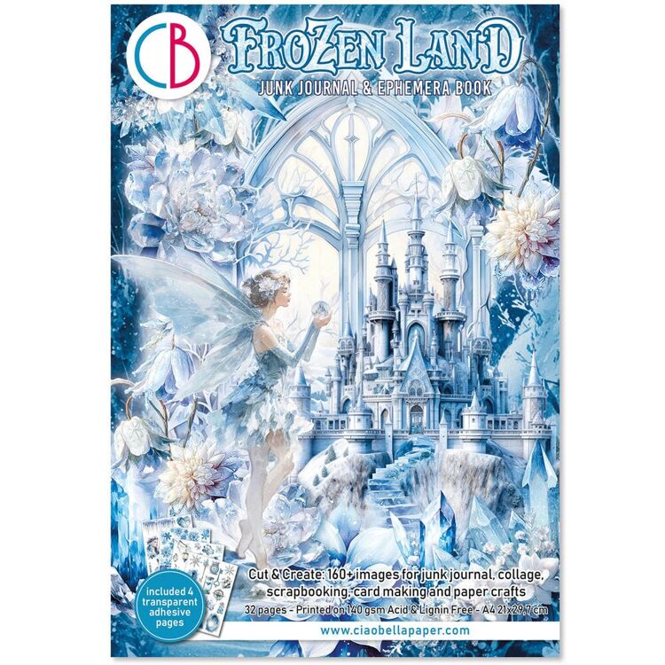 Ciao Bella – Frozen Land – Junk Journal & Ephemera Book