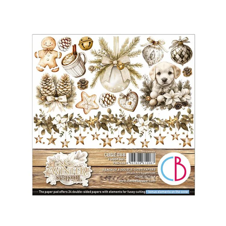 Ciao Bella – Winter Season – Fussy cut pad