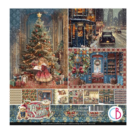 Ciao Bella –  Toy Shop 8×8 inch paper pad