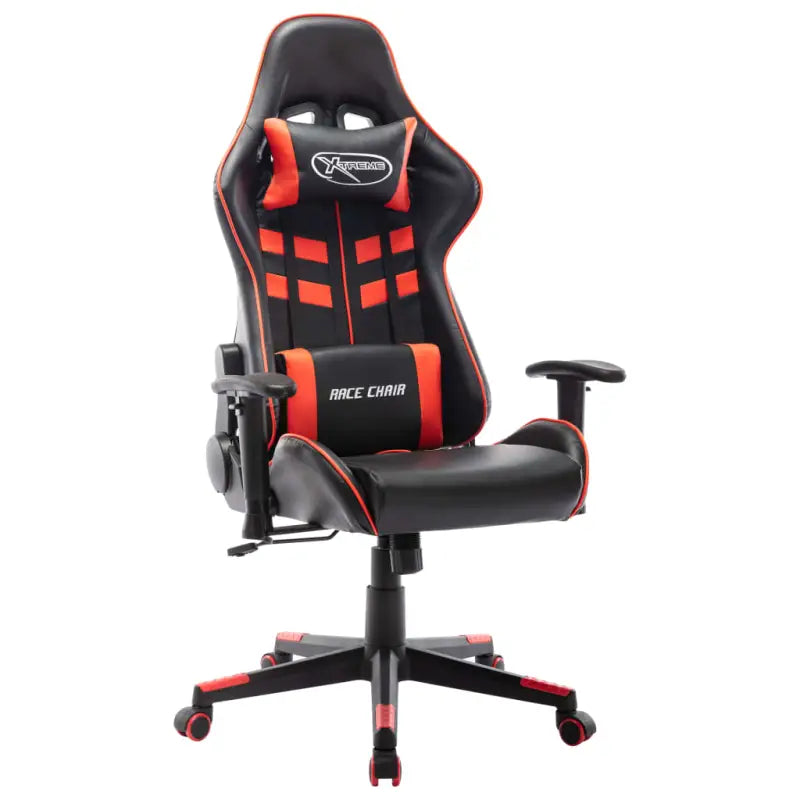 Comfortabele en stijlvolle gamingstoel met rug- en nekondersteuning