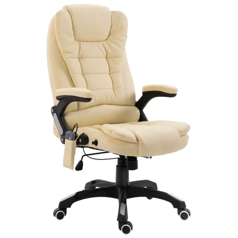 Comfortabele ergonomische bureaustoel met hoge rug en luxe ontwerp