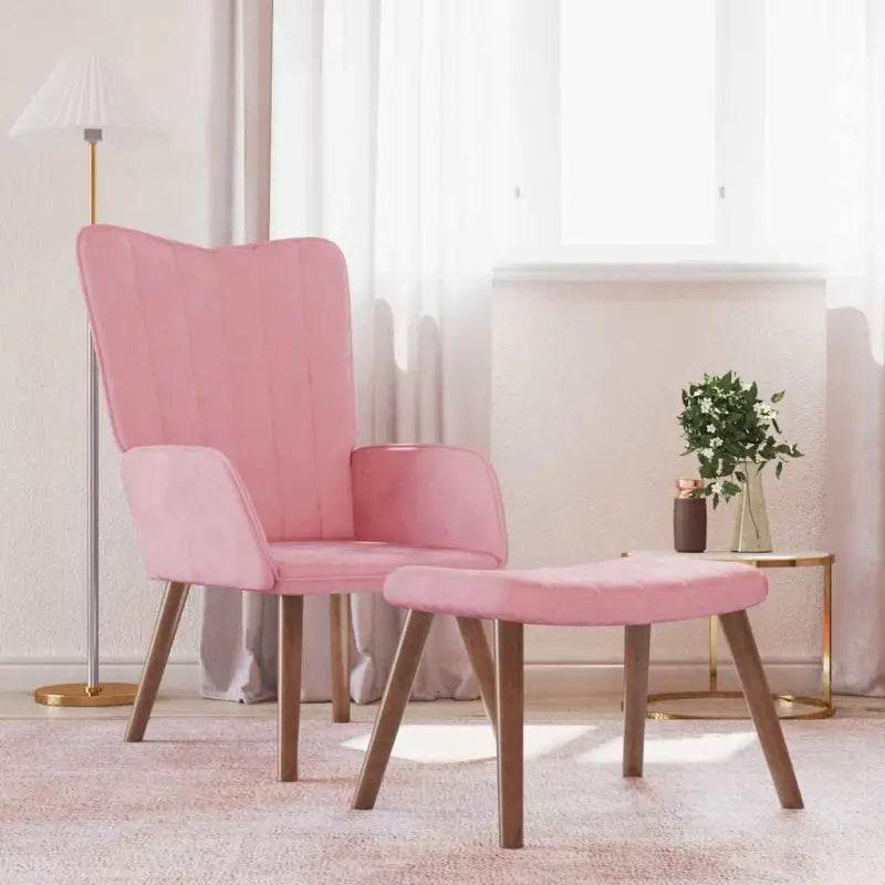Comfortabele relaxstoel met voetenbank voor een stijlvol interieur