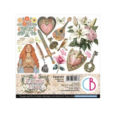 Ciao Bella – Courtly Love 6 x 6 inch