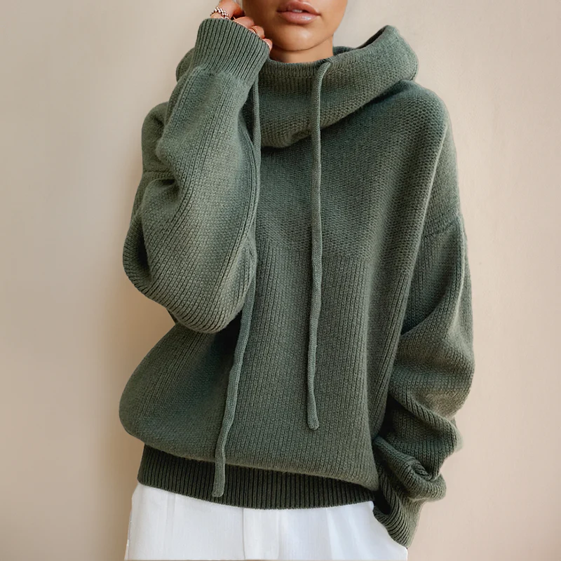 Merino Dames Coltrui – Zachte Warme Trui voor Elegante Winterstijl