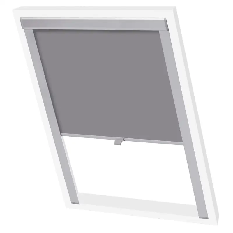 Decoratief Velux rolgordijn met meegeleverde montageaccessoires