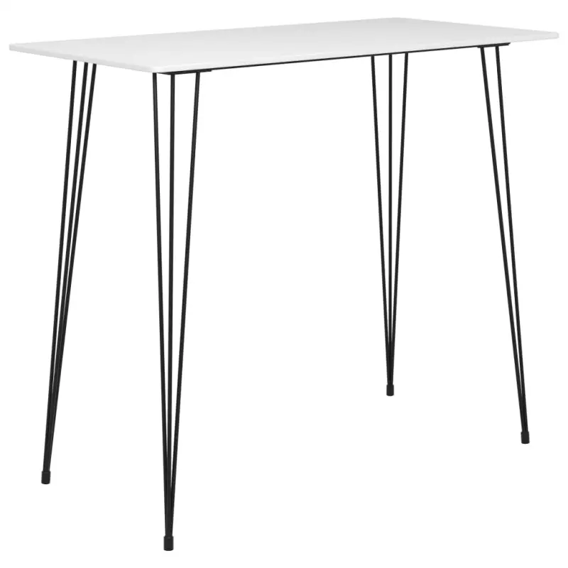 Design eettafel met MDF blad en metalen poten voor in huis