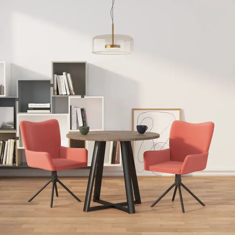 Draaibare eetkamerstoelen met elegant en comfortabel ontwerp