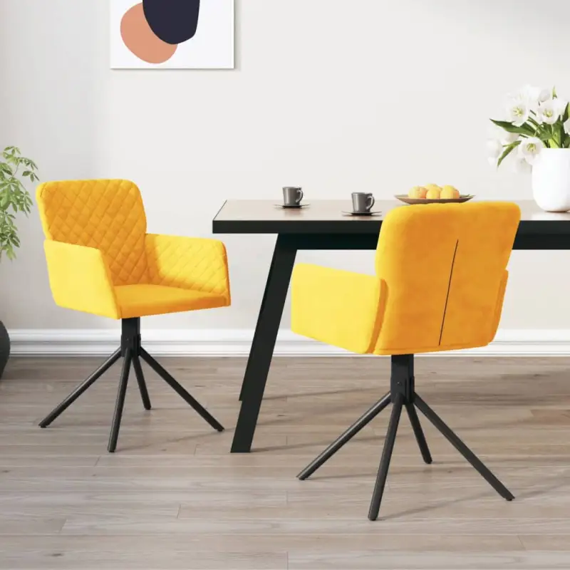 Draaibare eetkamerstoelen met hoogte armleuning en elegant design