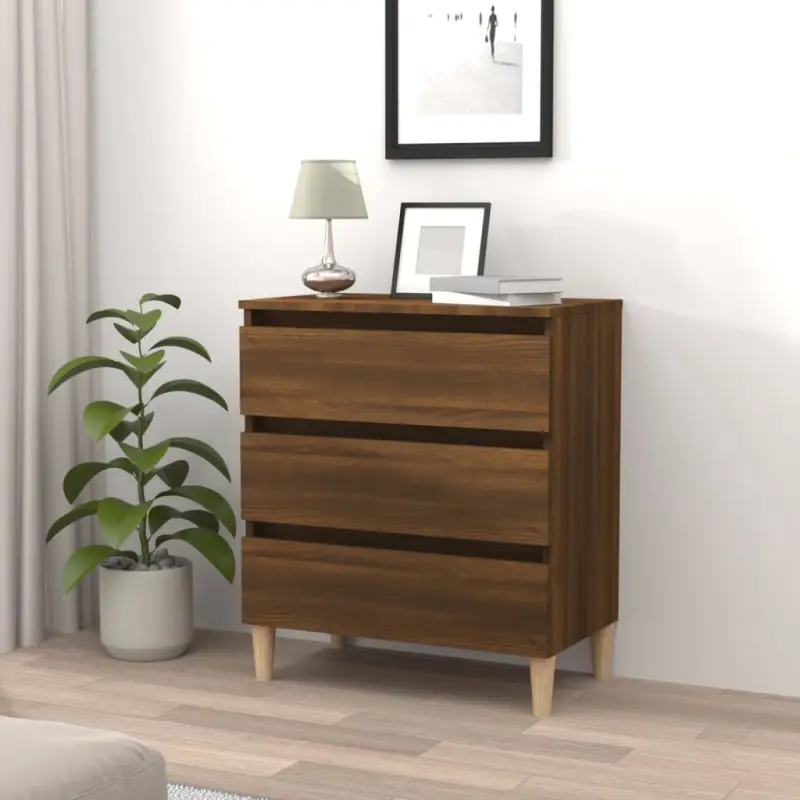 Dressoir met bewerkt hout gemakkelijk schoon en modern ontwerp