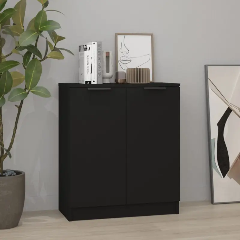 Dressoir met bewerkt hout voor moderne en praktische interieurstijl