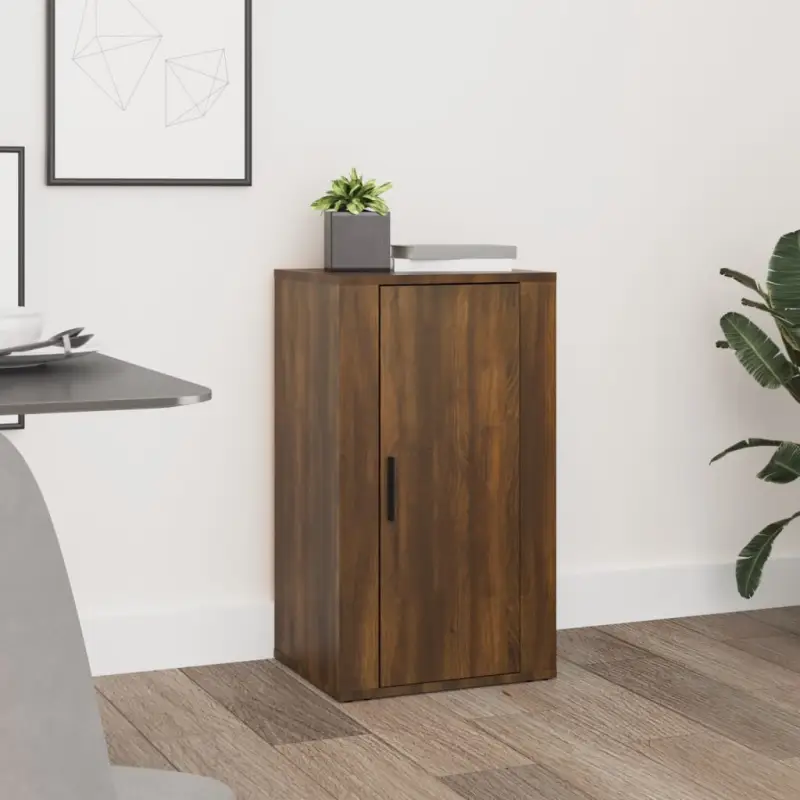 Dressoir van bewerkt hout dat aan al je wensen voldoet