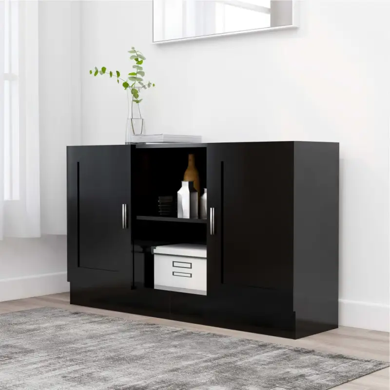 Dressoir van bewerkt hout voor een praktische en stijlvolle kamer