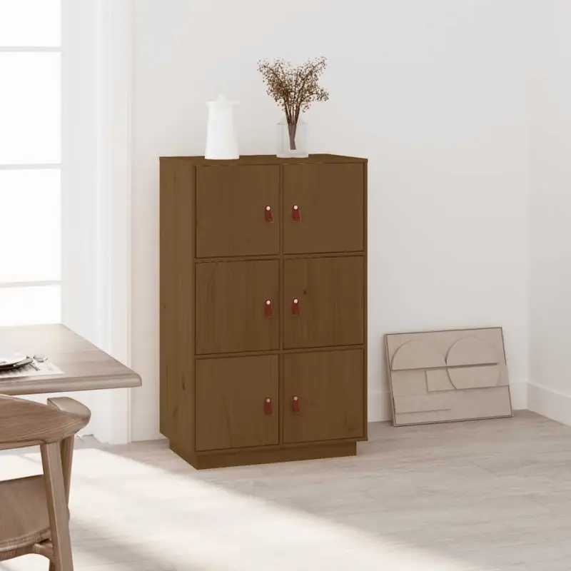 Dressoir van massief grenenhout voor woonkamer of slaapkamer