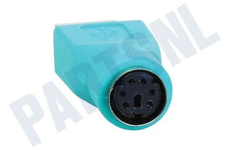 Easyfiks Verloopstekker USB A Male to PS2 Contra Female